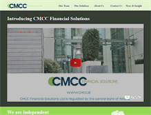 Tablet Screenshot of cmcc.ie