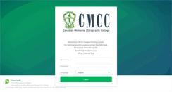 Desktop Screenshot of payonline.cmcc.ca